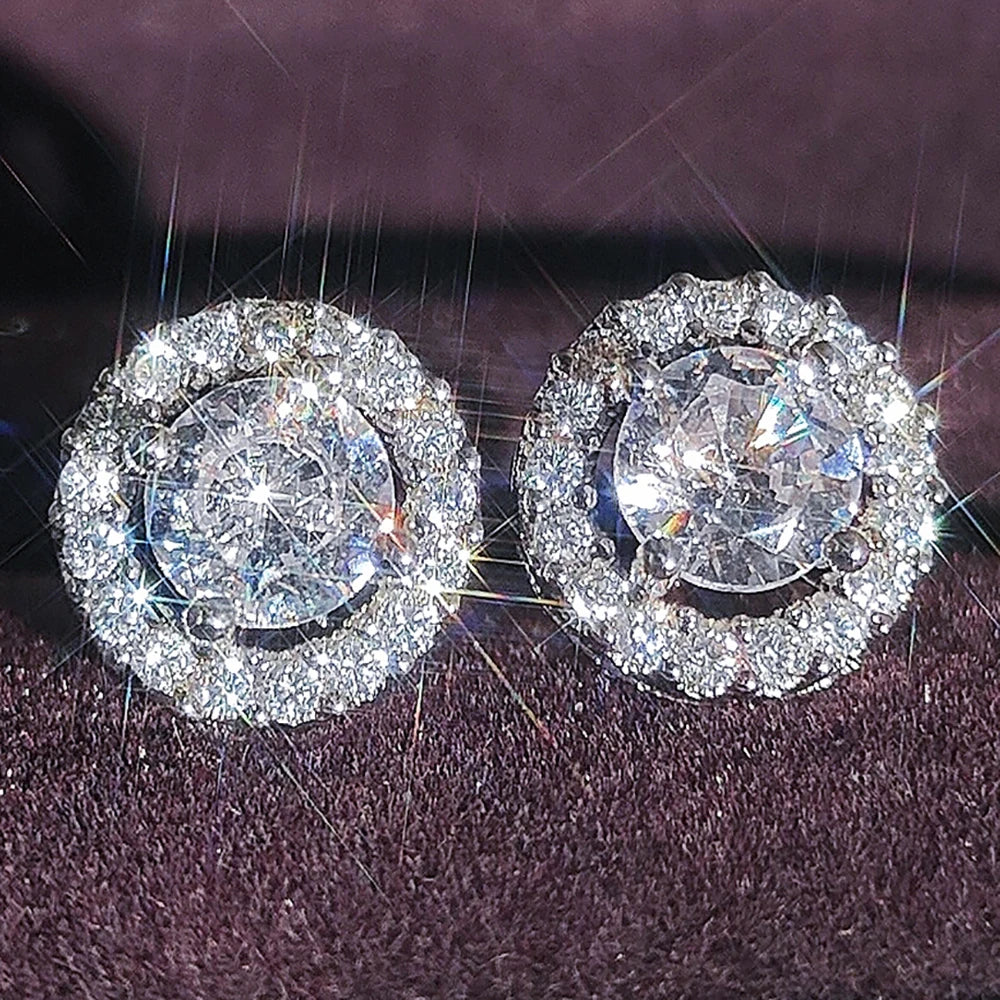 2024 Fashion Trendy Butterfly Silver Color Korean Stud Earring for Women Wedding Cute Gothic Drop Earing Party Gift Wholesale Z5