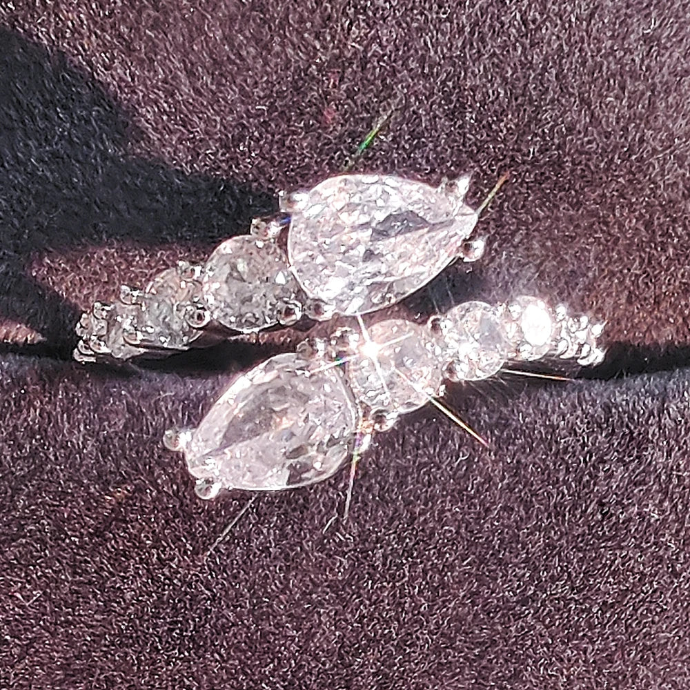 2024 New Arrival Unique Design Silver Color Adjustable Fashion Ring for Women Valentine's Day Gift Jewelry R8405